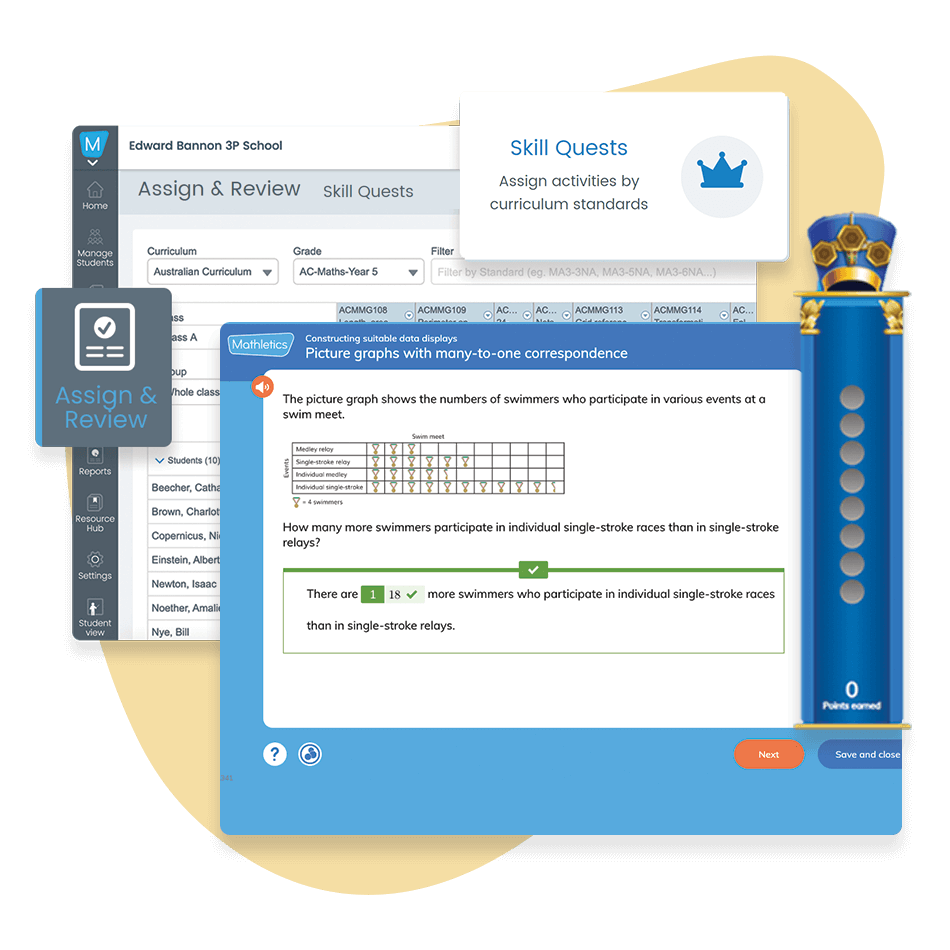 Mathletics Skill Quests