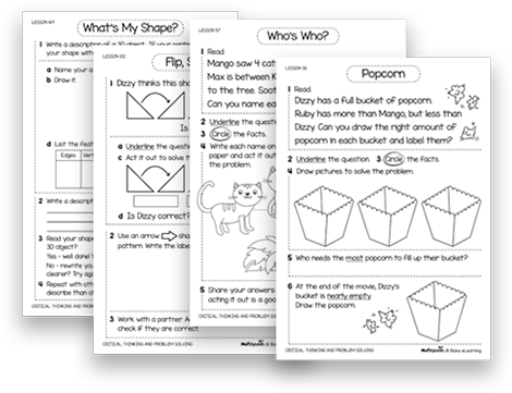 critical thinking printable worksheets