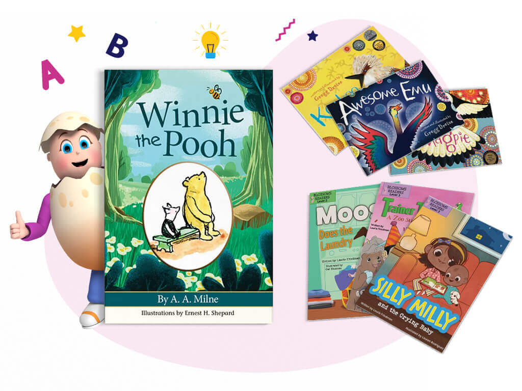 Winnie the Pooh and Other New Books: Reading Eggs Library