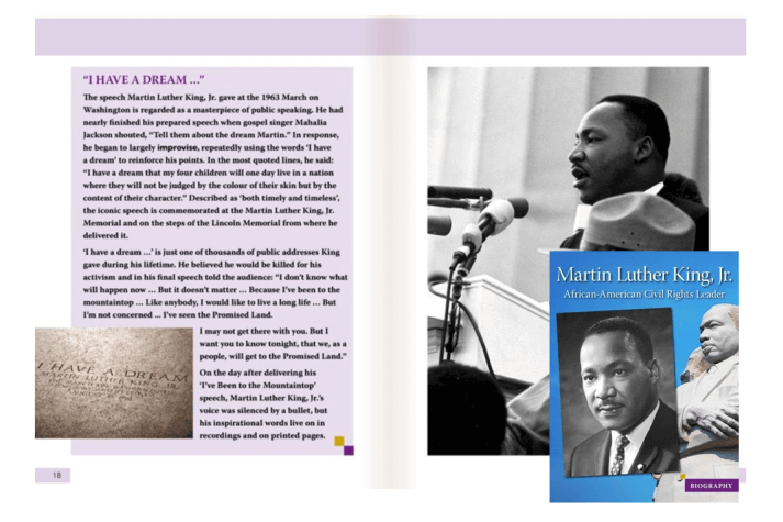 Book week book recommendations - Martin Luther King Jr