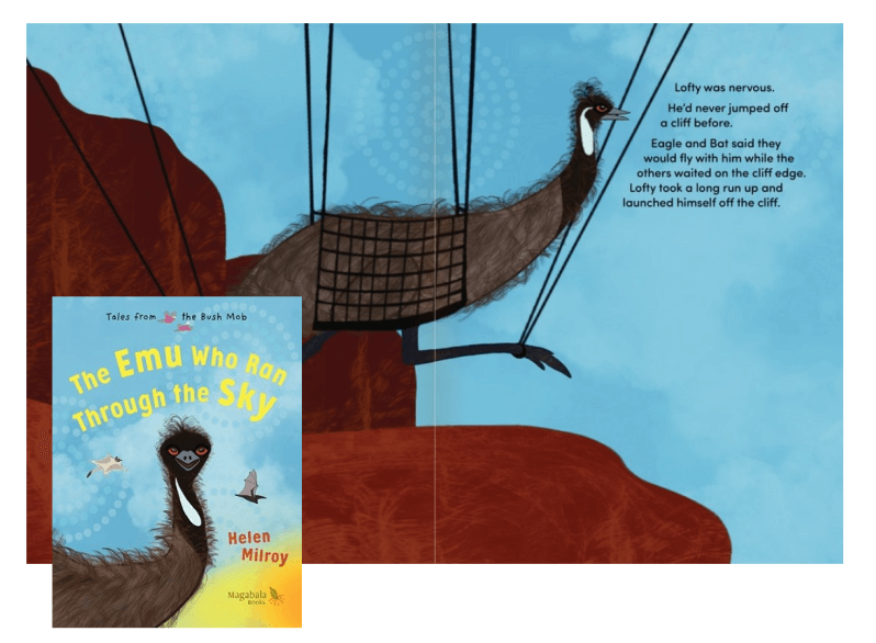 Book week book recommendations - The Emu who Ran through the Sky