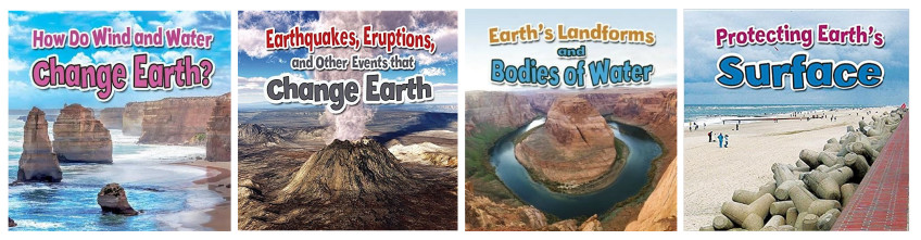 Science books for kids - Earth's Processes Up-Close