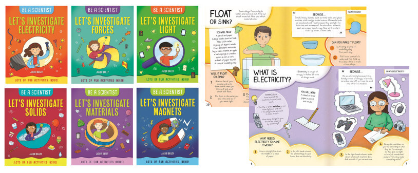 Science Books to read in class - Let's investigate series