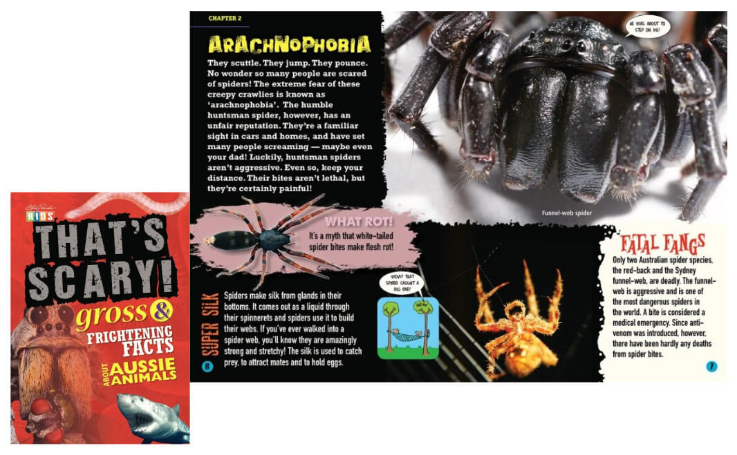 Halloween books - Thats scary gross and frightening facts about aussie animals