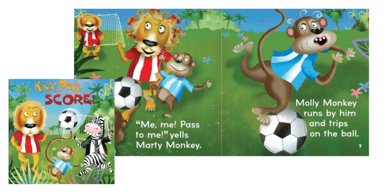 Books about soccer - Kick Pass SCORE