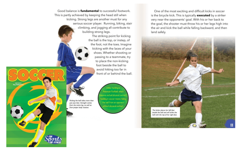 Nonfiction Books about soccer