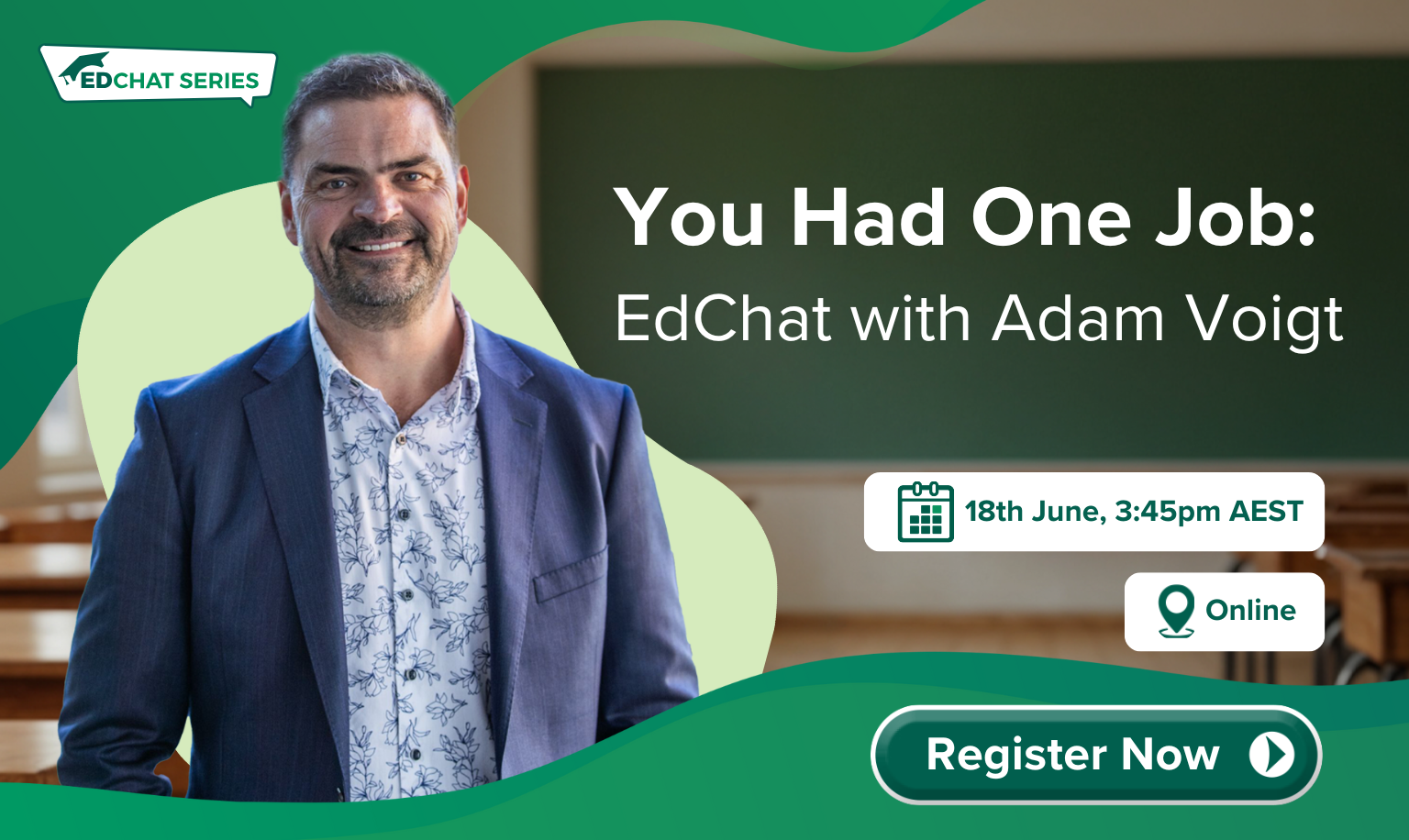 EdChat with Adam Voigt